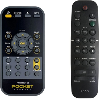 GENERAL Peaq pms310bt-sl - дистанционно управление дубликат (pms310bt-sl)
