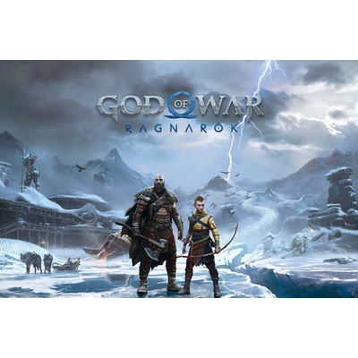 Plagát, Obraz - God of War: Ragnarok - Key Art