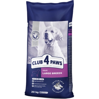 Club4Paws Premium pro dospělé psy velkých plemen 14 kg