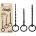 Уретрален сет, стимулиращ релеф, 3 броя - Urethral Set Vanilla Twist (1175-01LOLA)