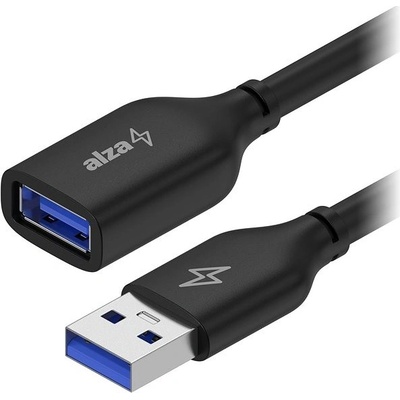 AlzaPower APW-CBAMAF315B Core USB-A (M) to USB-A (F) 3.0, 1.5m, černý