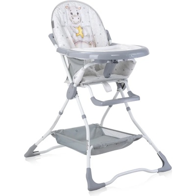 Lorelli СТОЛ ЗА ХРАНЕНЕ bonbon noble grey hippo (10100312320)