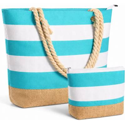 Allbag plážová taška polyester viacfarebná