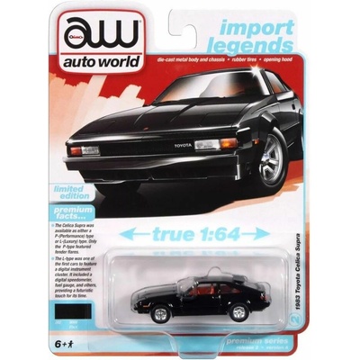 AUTO WORLD Toyota Celica Supra 1983 černá 1:64