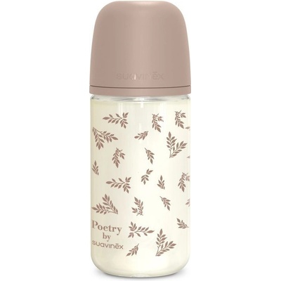 Suavinex láhev sklo Poetry fyziologická SX Pro MF krémová 240 ml