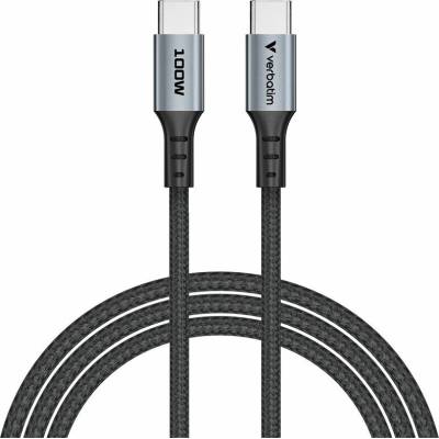 Verbatim 31846 USB USB C samec - USB C samec, 100W, 1.2m, černý