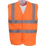 Yoko HI-VIS HVW120 / Мрежеста предпазна жилетка - HV оранжева XXXL (79W120zv913)