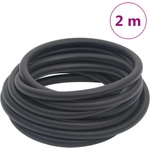 vidaXL Хибриден маркуч за въздух черен 0, 6" 2 м гума и PVC (154490)