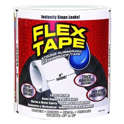 FLEX TAPE Vodotěsná extra lepicí páska bílá