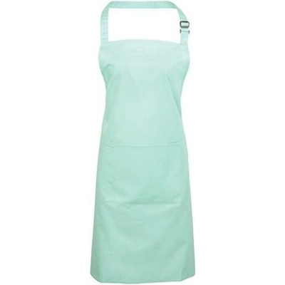 Premier Workwear Pracovní zástěra za krk s kapsou PR154 Aqua Pantone 344 72x86cm
