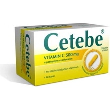 Cetebe Vitamín C 500 mg 60 kapsúl