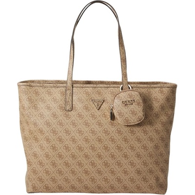 Guess shopper kabelka z ekologickej kože béžová