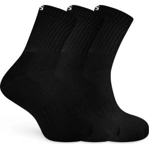 Boss Мъжки чорапи Boss 3-pack Quarter Sock Mens - Black 001