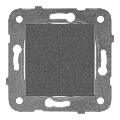 Panasonic КЛЮЧ ДВОЕН ДЕВИАТОР КАРЕ ПЛЮС МЕХ. Т. СИВ wktt00112dg-eu2 (wktt00112dg-eu2)