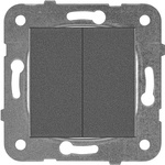 Panasonic КЛЮЧ ДВОЕН ДЕВИАТОР КАРЕ ПЛЮС МЕХ. Т. СИВ wktt00112dg-eu2 (wktt00112dg-eu2)