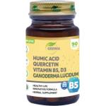 Grewia Humic Acid, Quercetin, Vitamin B5, D3 & Ganoderma Lucidum [90 Таблетки]