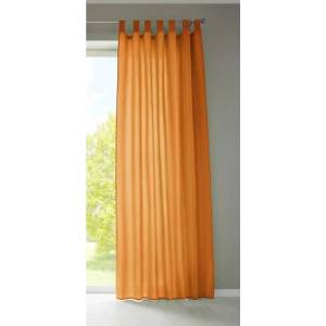 Дрейпари БГ Готова завеса /Берлин от микросатен цвят Оранжев, полупрозрачна, матова. Размери 175х140/225х140/245х140. За корниз или релса. 20400n 20400n-019 (20400n-019)