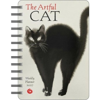 Artful Cat Weekly Planner 2027