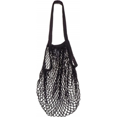 VETRO-PLUS Sieťovka PU 35 x 35 cm s dlhým uchom, čierna