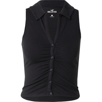 HOLLISTER Блуза черно, размер xs