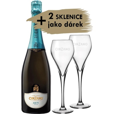 Cinzano Asti D.O.C.G. 7% 0,75 l (holá láhev) – Zboží Dáma