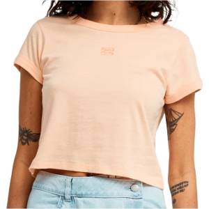 Billabong Дамска тениска Billabong Women's Daily Tee T-shirt - Soft Peach - размер XL (916-5896-0315)