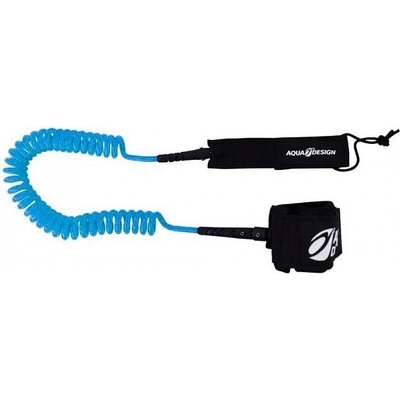 leash AQUADESIGN kroucená modrý