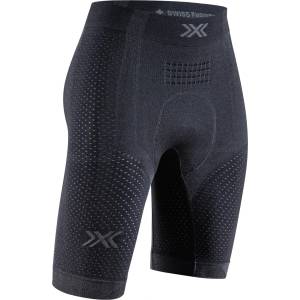 X-Bionic Дамски шорти за колоездене X-bionic Women's Xceed Ride Liner Shorts Cycling bottoms - X Black / Rhino Grey - размер XS (155-1925-0111)