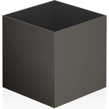 Decor Walther Koupelnová dóza Corner 8,5 cm tmavý matný kov
