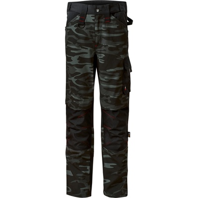 Rimeck Vertex Camo Panske pracovné nohavice W09 camouflage dark gray