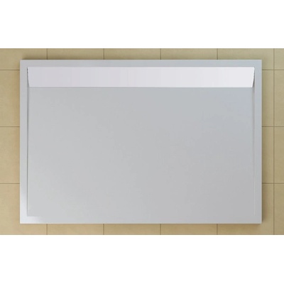 SanSwiss Sprchová vanička obdélníková 90×120 cm, kryt bílý skládá se z WIA 90 120 04 a BWI 120 04 04 WIA 90 120 04 04