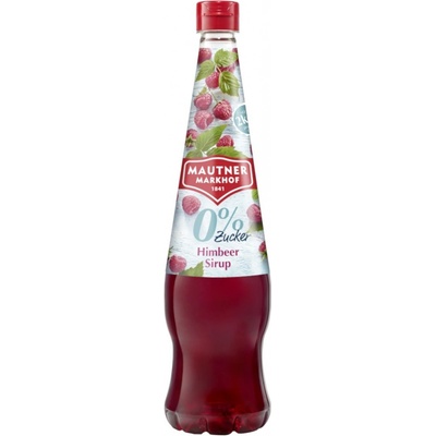 Mautner Markhof Sirup s malinovou příchutí se sladidly 700 ml