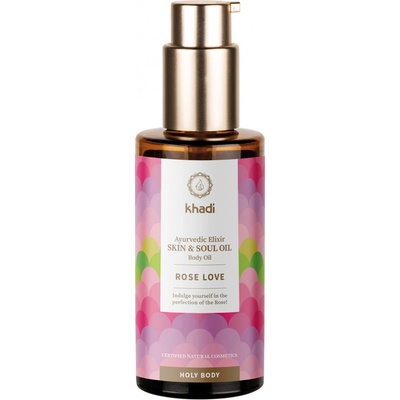 Khadi® Holy Body Rose Love tělový olej 100 ml