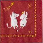 Arabia Finland Muminki Festive Moments Хартиени салфетки 33 см, 20 бр (1079556)