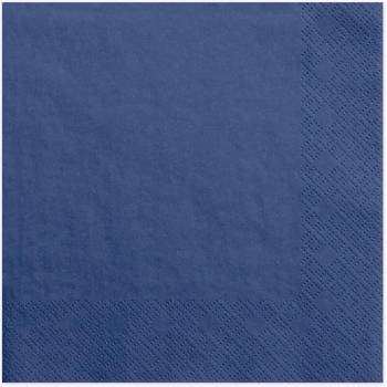 PartyDeco Парти Салфетки в Тъмно Синьо