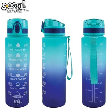 S. COOL Пластмасова бутилка за вода scool