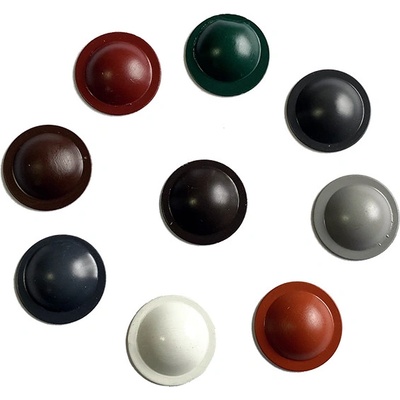 Krycí klobouček 20 mm, hliníkový, Antracitová 7016 – Zboží Mobilmania