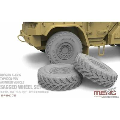 Meng 1:35 Sagged Wheel Set for Russian K-4386 Typhoon-VDV Armored Vehicle – Hledejceny.cz