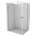 Mexen Mist-H Duo лява отваряема душ кабина 120 x 85 см, прозрачна, златна - 8A5-120L-085P-50-00 (8A5-120L-085P-50-00)