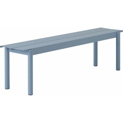 Muuto Linear Steel Bench 170 cm pale blue