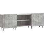vidaXL ТВ шкаф Бетонно сиво 150 x 31 x 52 см Инженерна дървесина (894458)