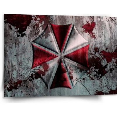 Sablio Obraz Resident Evil Umbrella Corporation Steel - 150x110 cm