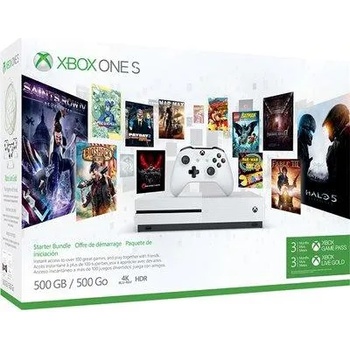 Microsoft Xbox One S (Slim) 500GB Starter Bundle