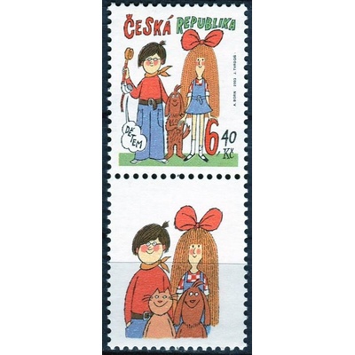 Česká pošta (2003) č. 358 ** KD - Česká republika - Dětem: Mach a Šebestová