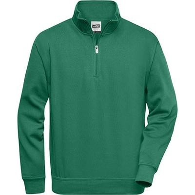 James & Nicholson mikina JN831 dark green