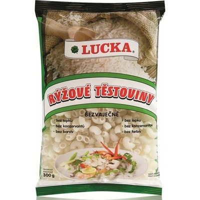 Lucka ryžové cestoviny kolienka 300 g