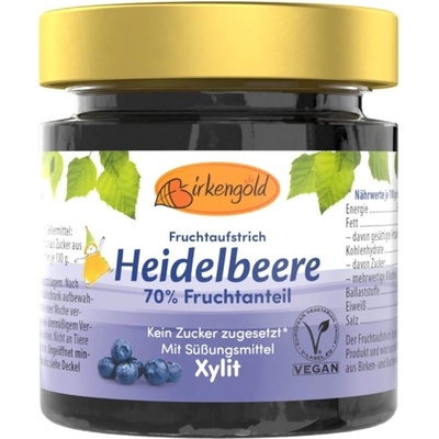 Birkengold Borůvkový džem s xylitolem bio 200 g