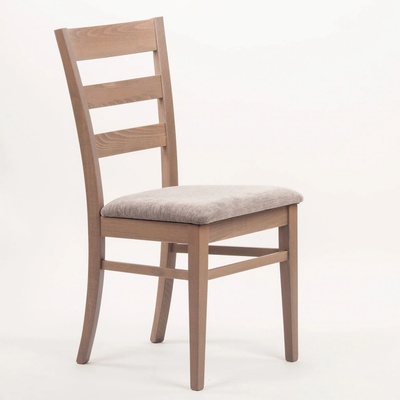 ITTC Stima Viola s čalouněným sedákem Borneo / látka Miron grigio 98