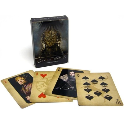 hrací karty Game of Thrones