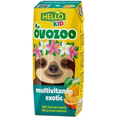 Hello Kids Ovozoo multivitamin exotic 250 ml